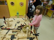 Dřevíčkování - polytechnika ve školce